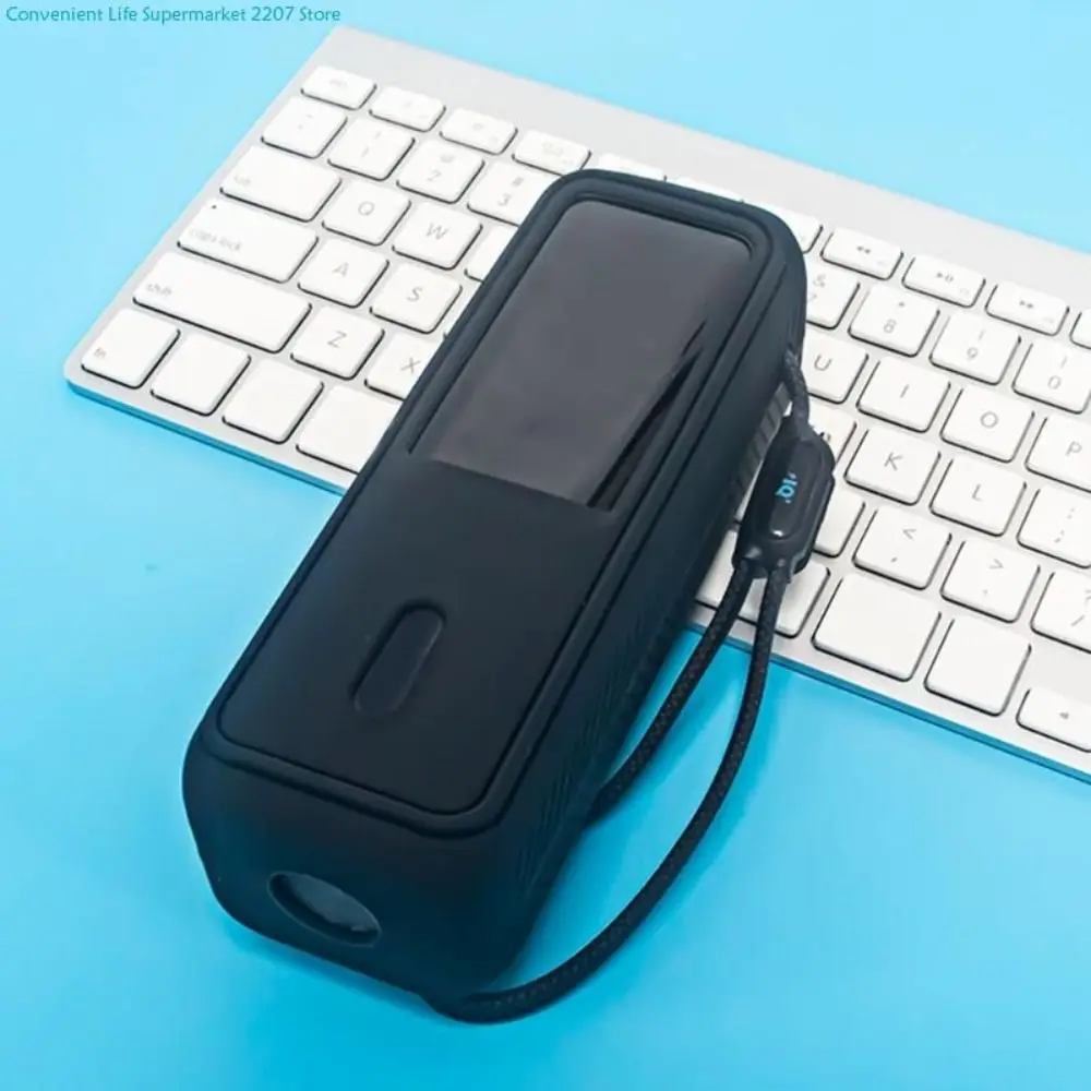 Anti-fall Silicone Carrying Case Lanyard Hole Anti-scratch Power Bank Protective Cover Flexible for Anker Zolo165W 25000mAh