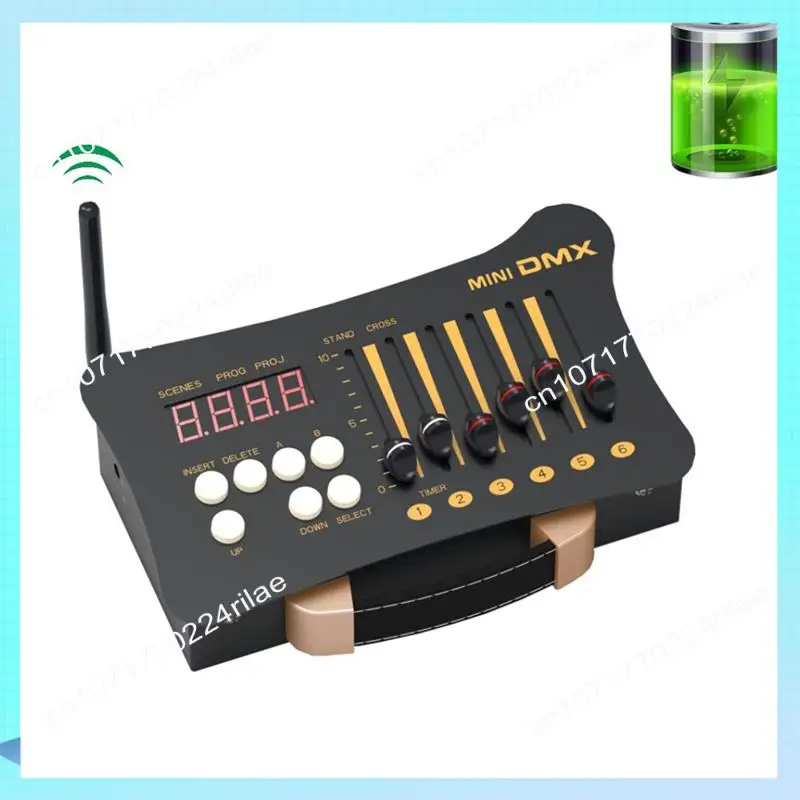 A17Z Mini Portable DMX 512 Controller Stage Lighting Controller Moving Moving  Light Controller Dimming Console