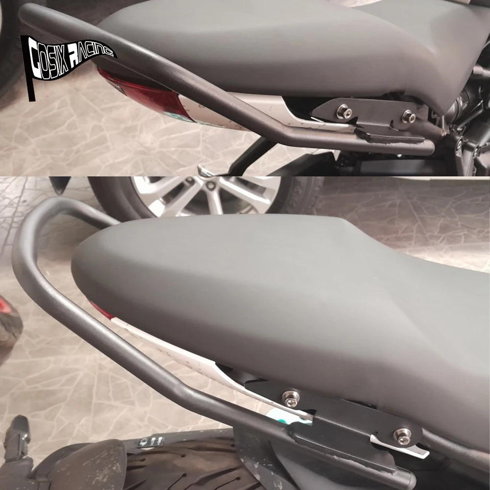 

For Trident 660 Trident660 2021-2025 Motorcycle Passenger Rear Seat Grab Bar Handles Seat Hand Armrest Handle Rail