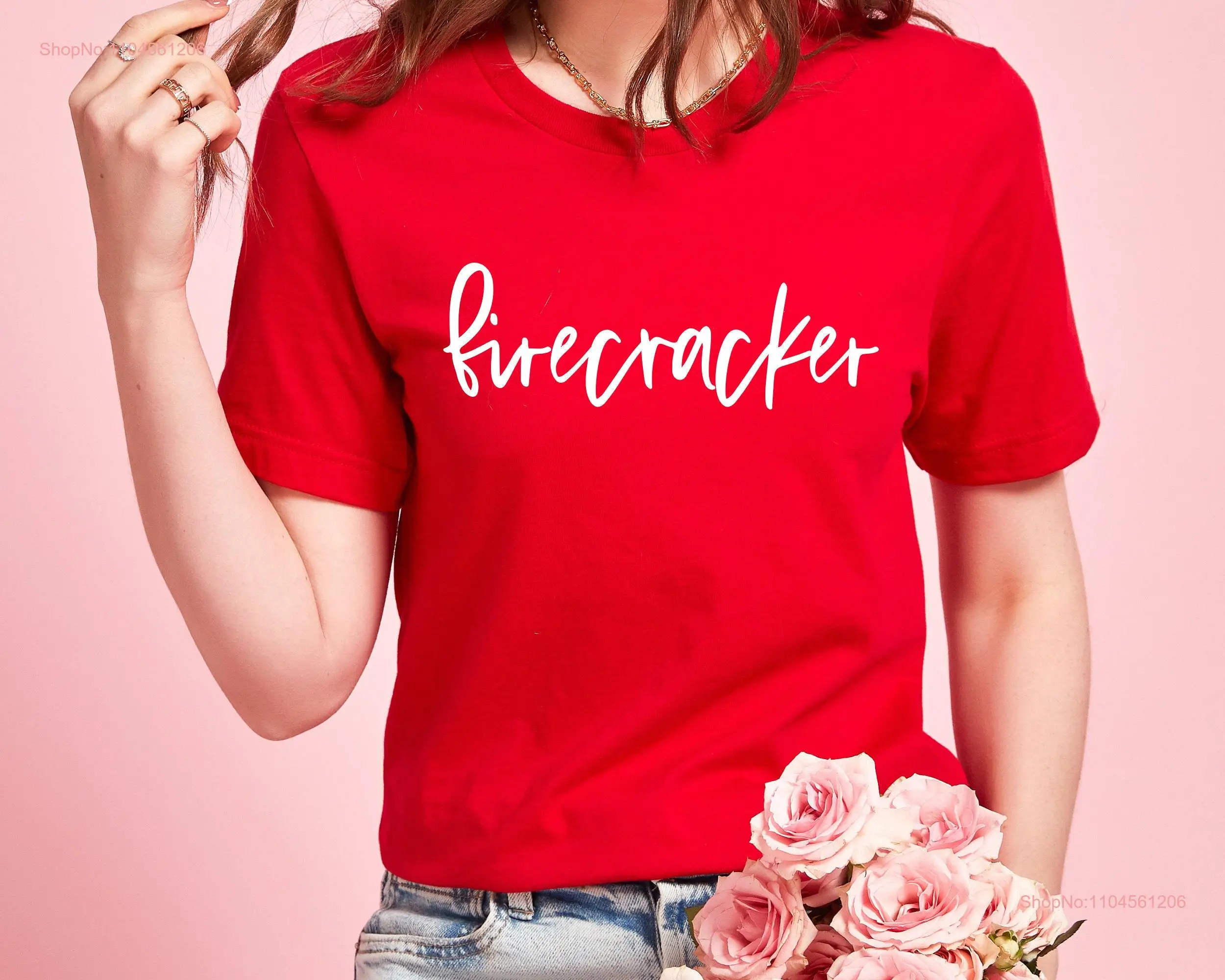 

Футболка 4 июля, фейерверк, американская женская майка Merica, патриотическая ручная работа, с длинными или короткими рукавами и принтом