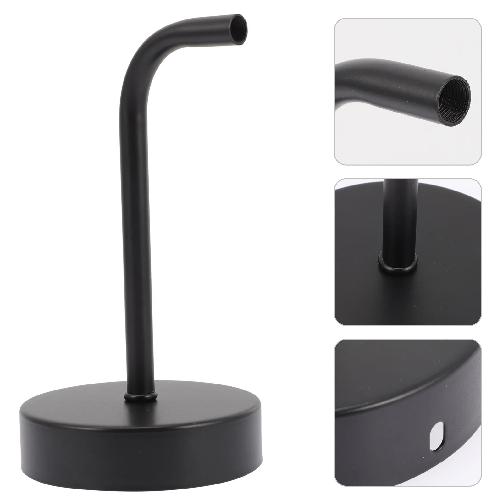 1 set 1 set staffa metallica per palo fai da te portalampada resistente supporto per lampada da parete supporto per lampada forniture per luce accessorio per lampada da parete