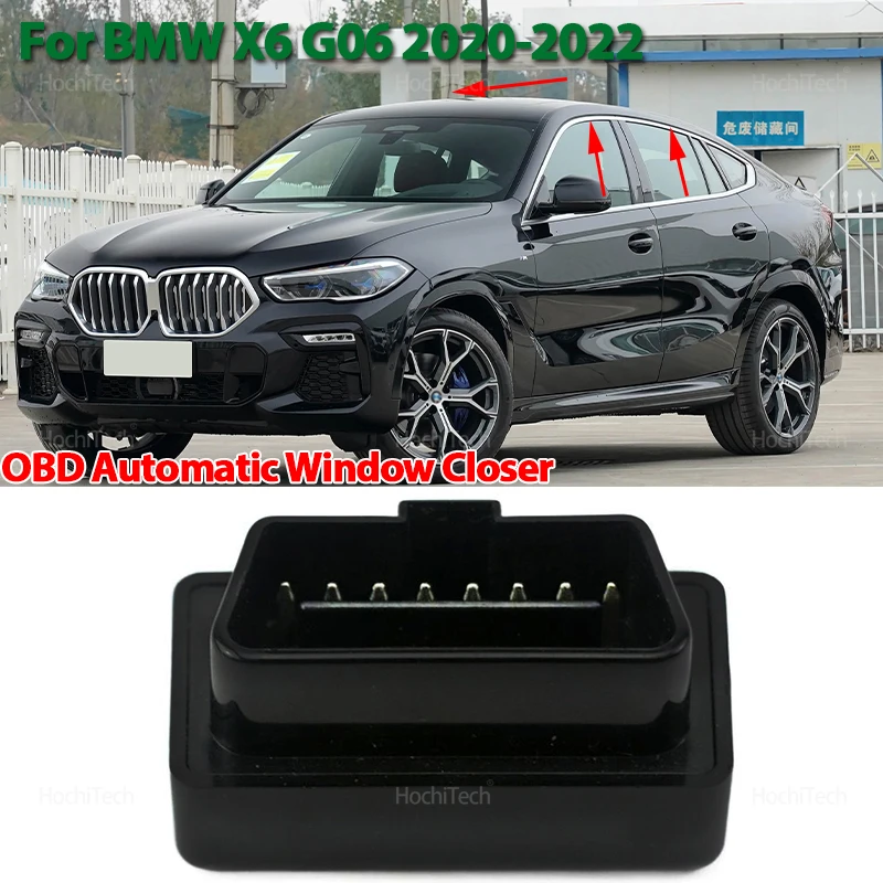

Для BMW X серии X6 G06 2020 2021 2022 Автоматический OBD-модуль закрытия окон автомобиля, беспроблемное подъемное устройство для электростеклоподъемников, без ошибок