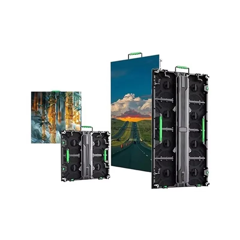 500x1000mm P2.604 4K LED Video Wall, Complete System Full Color Panel for Outdoor Concert Stage Background Rental Events