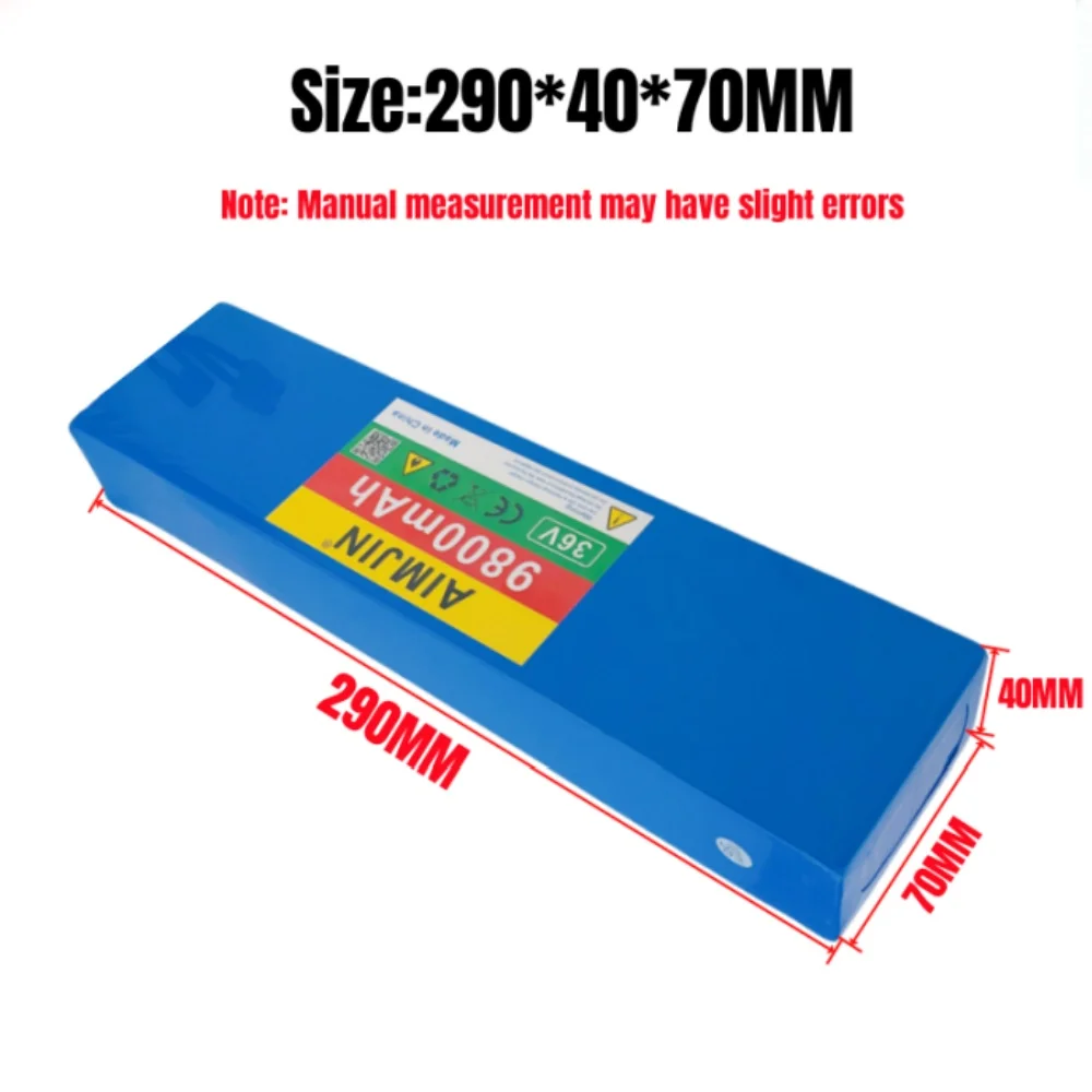 بطارية سكوتر كهربائي 36 فولت Kugoo S1, S2, S3, S3 Pro بطارية ليثيوم أيون مناسبة 9800 مللي أمبير في الساعة