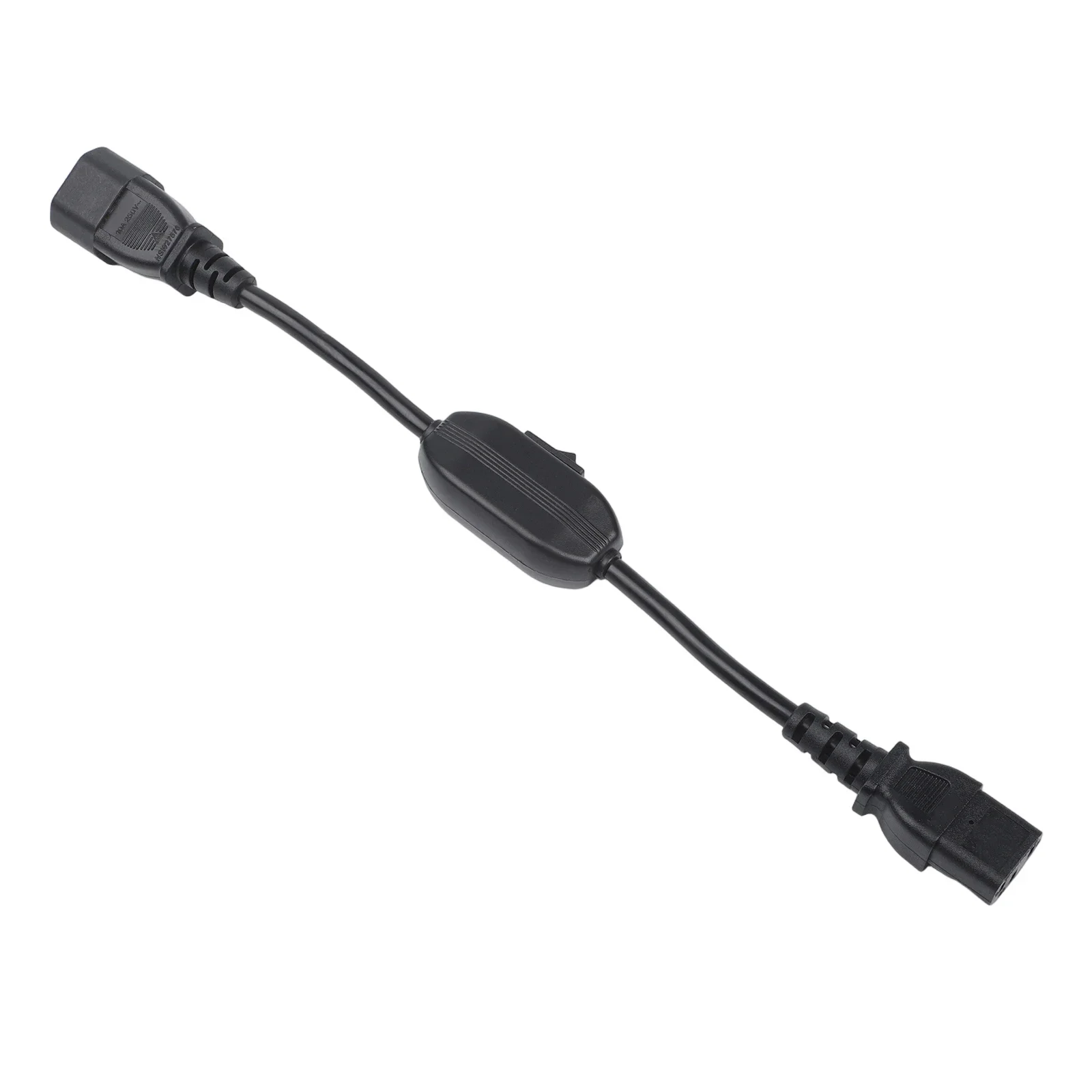 On Off Switch Cord Extension Power Cable Home Office Use Flame Retardant 10A Power Adapter Flexible Connectivity