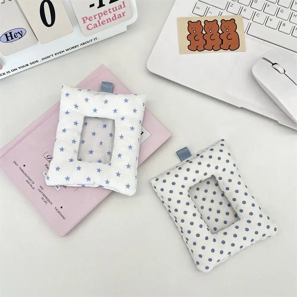 High Quality Cotton Photocard Holder Portable Storage Photo Protector Case Display Card Cover Students