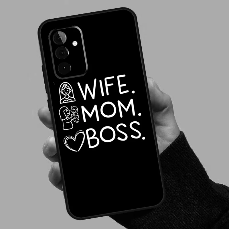 زوجة أمي بوس حافظة لهاتف سامسونج جالاكسي A56 A36 A16 A33 A13 A23 A52 A32 A12 A54 A34 A14 A53 A15 A35 A55 A17