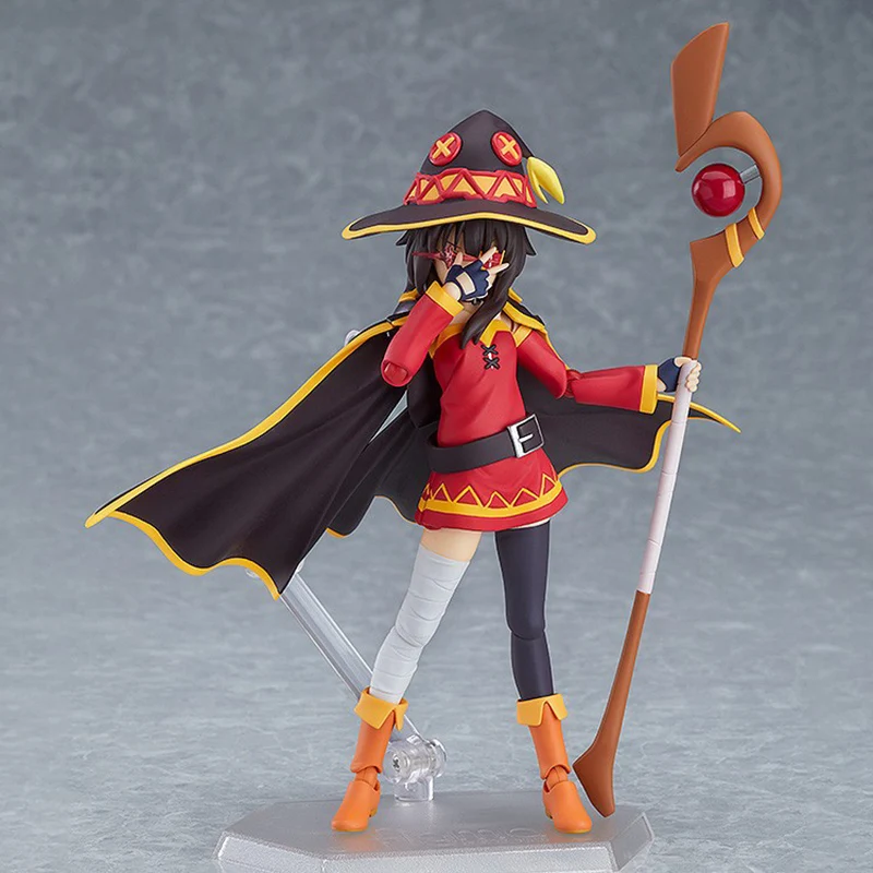 Max Factory Figma God's Blessing On This Wonderful World Season 2 Megumin Aqua Satou Kazuma PVC Anime Action Figures Model Toy