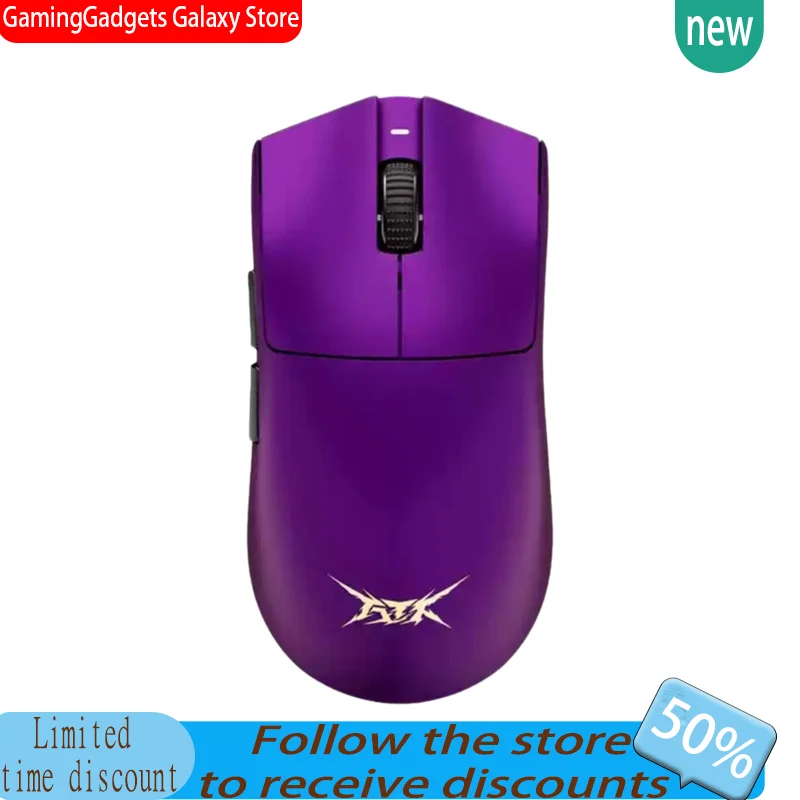 

ATK X1 Ultimate Wireless Gaming Mouse 2.4g Weight 8KHz Paw3950 Ultra-light Ergonomic Design High Performance FPS Gaming