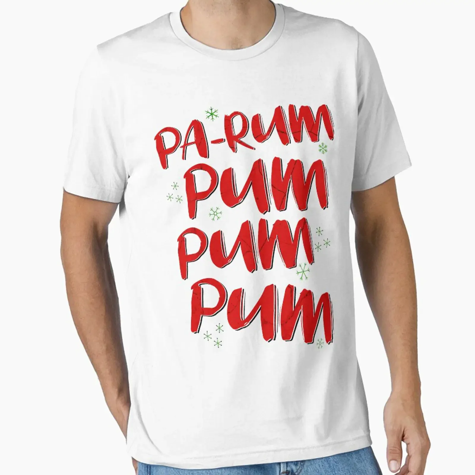 Pa Rum Pum Essential T Shirt vintage Washed Breathable graphic Unisex streetwear Slightly Comfortable designer clothes fashion