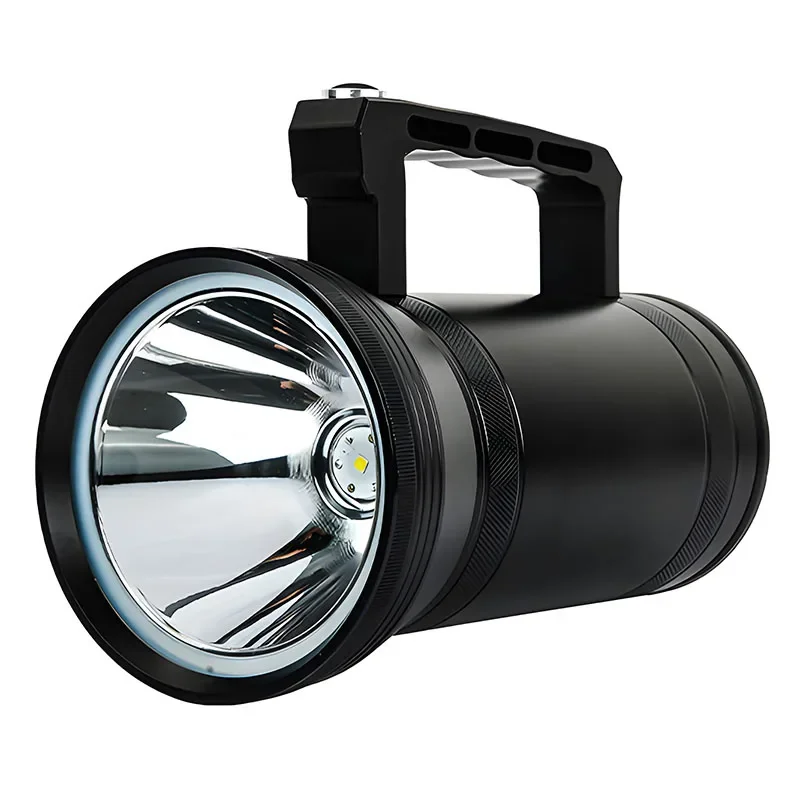 Led Portable Light Outdoor Waterproof Charging Explosion-proof Aluminum Alloy High Powered Flashlight Handheld Searchlight