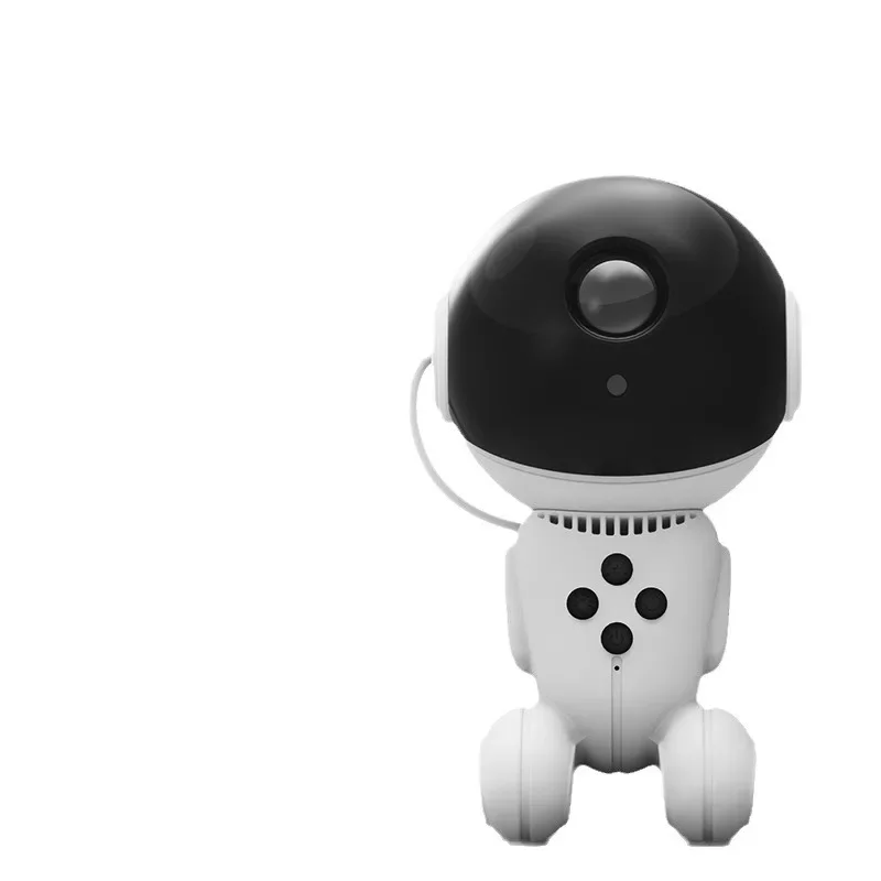 Remote Control Star Projector Lamp with Spacecraft Design, 7 Colors Night Light for Atmosphere, Starry Sky Projection with Sound