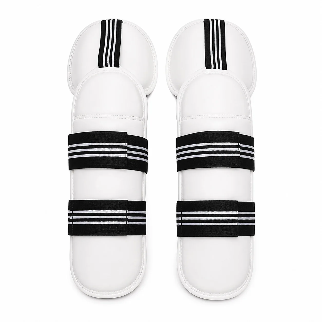 Martial Arts Protective Set Thickened Half Finger Taekwondo Hand Gloves Foot Guards for Sanda Boxing Kickboxing Fitness Training 4