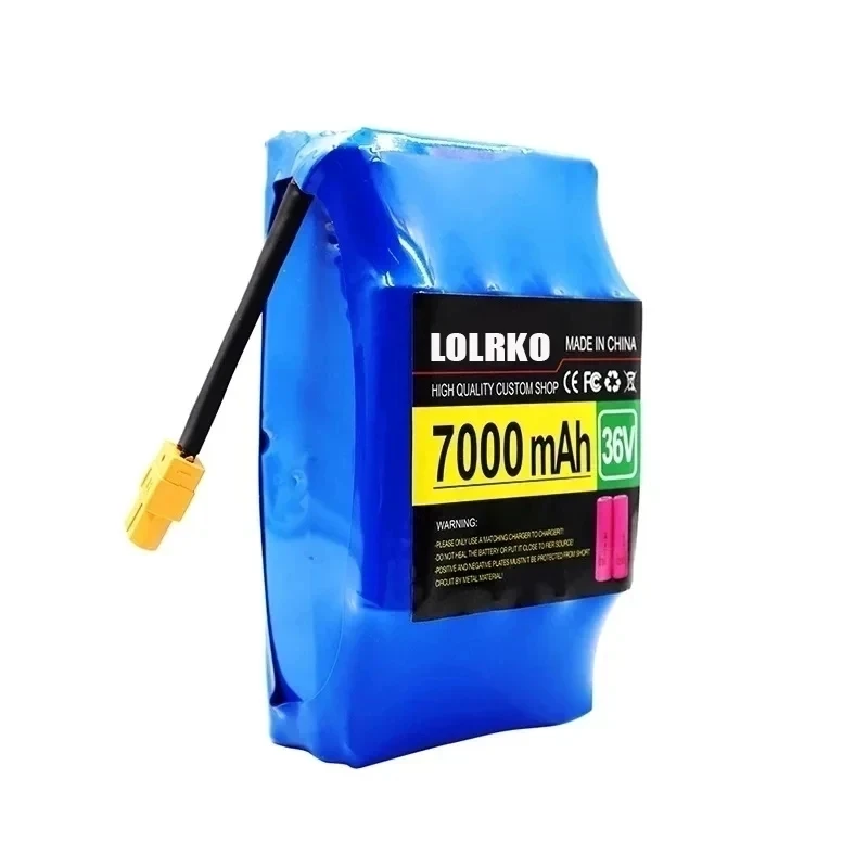 36V 18650 Battery Pack 4400mAh Rechargeable Lithium ion battery for Electric Self Balancing Scooter HoverBoard Unicycle