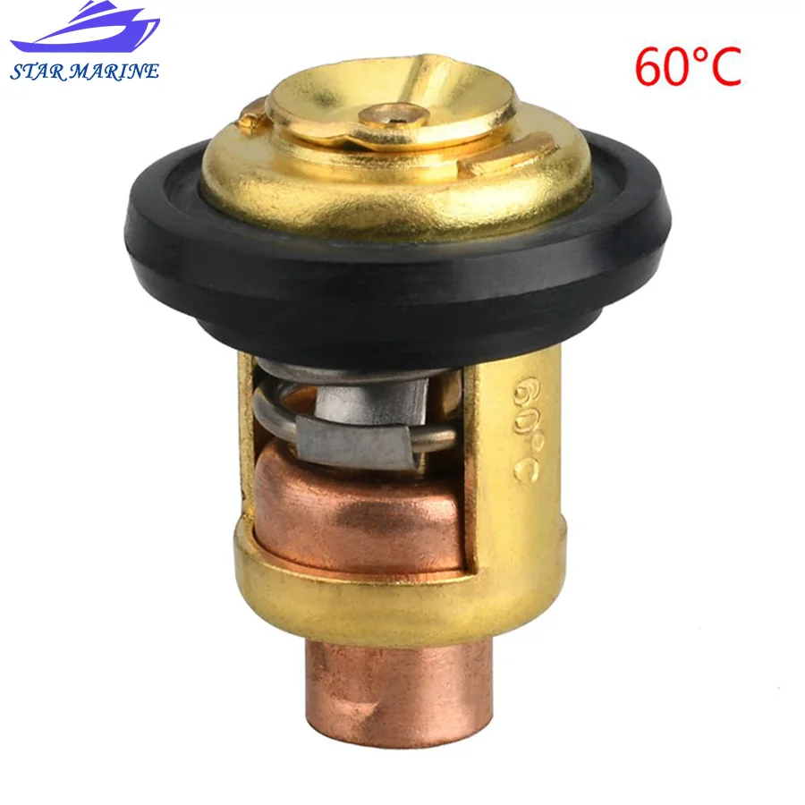 19300-ZW9-003 19300-ZY3-023 Thermostat 60℃ For Honda Marine 8HP 9.9HP 15HP - 225HP 19300ZY3023 19300ZW9003 outboard engine