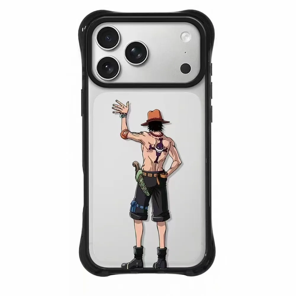 3D One Piece Character Phone Case for iPhone 11 12 13 14 15 16 17 Pro Max Plus mini Air Doflamingo Sabo Sanji Teach Kaidou Cover - view 5