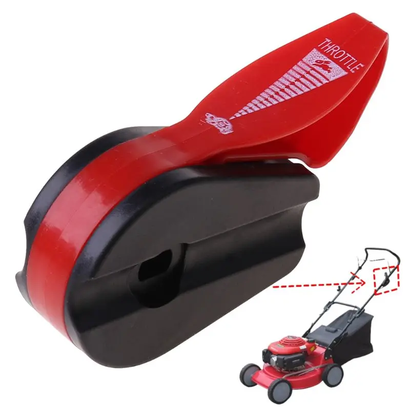 Mesin pemotong rumput Universal saklar Throttle pegangan kontrol tuas tekan tangan untuk 4 Stroke
