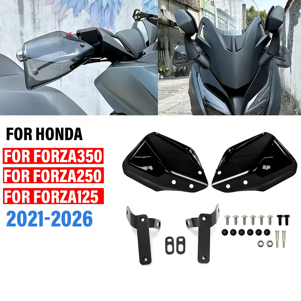 FOR HONDA FOR FORZA 350 250 125 NSS350 Motorcycle Handguards Hand Shields Handlebar Hand Guards Protector WindShield Accessories