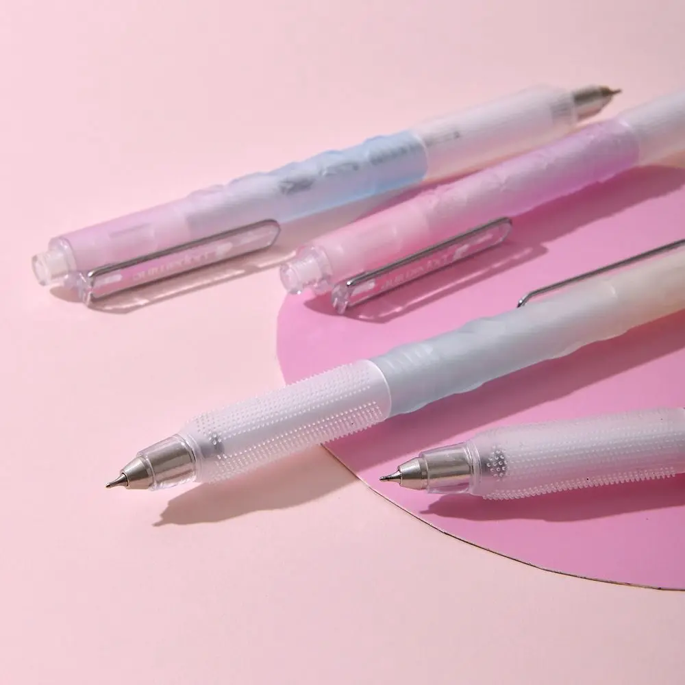 

Балетная гелевая ручка 0,5 мм, полная игольная трубка, гладкая ручка для письма, тиснение, удобная ручка, ручка для ежедневного использования