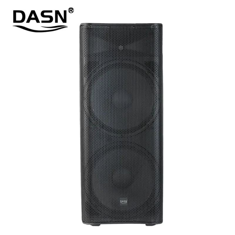 For Dahn SCB215AC Dual 15 Inch 220W RMS Professional Active DJ Stage Home Plastic Full Range Sound System Speakers with