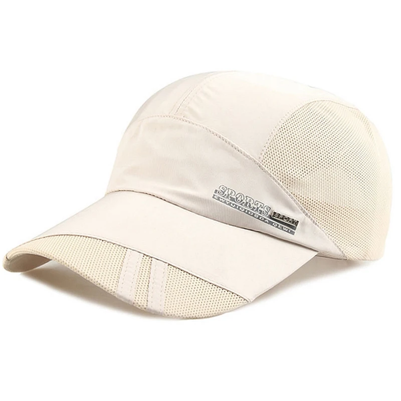 Schnell trocknende Herren-Baseballmütze für Sport, cooles Mesh, Sommer-Damen-Sonnenhut, Angeln, Laufen, Familie, Eltern, Teenager-Kappe – Detail 7