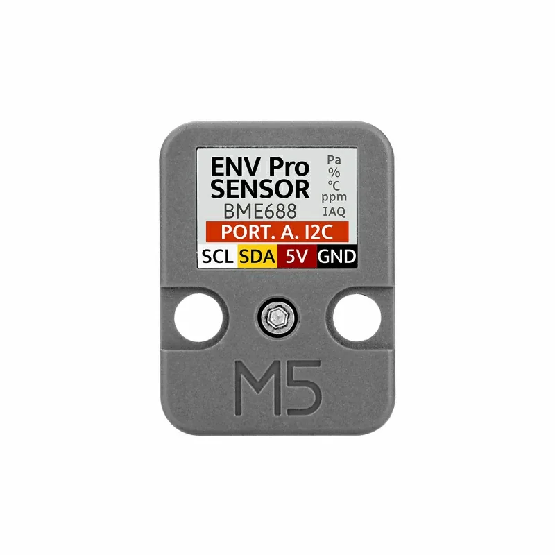 M5Stack Official ENV Pro Unit with Temperature, Humidity, Pressure and Gas Sensor (BME688)