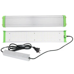 Luz LED de 85W para cultivo de plantas, lámpara de crecimiento de plantas de espectro completo, Samsung LM281B, para invernadero de interior, planta hidropónica