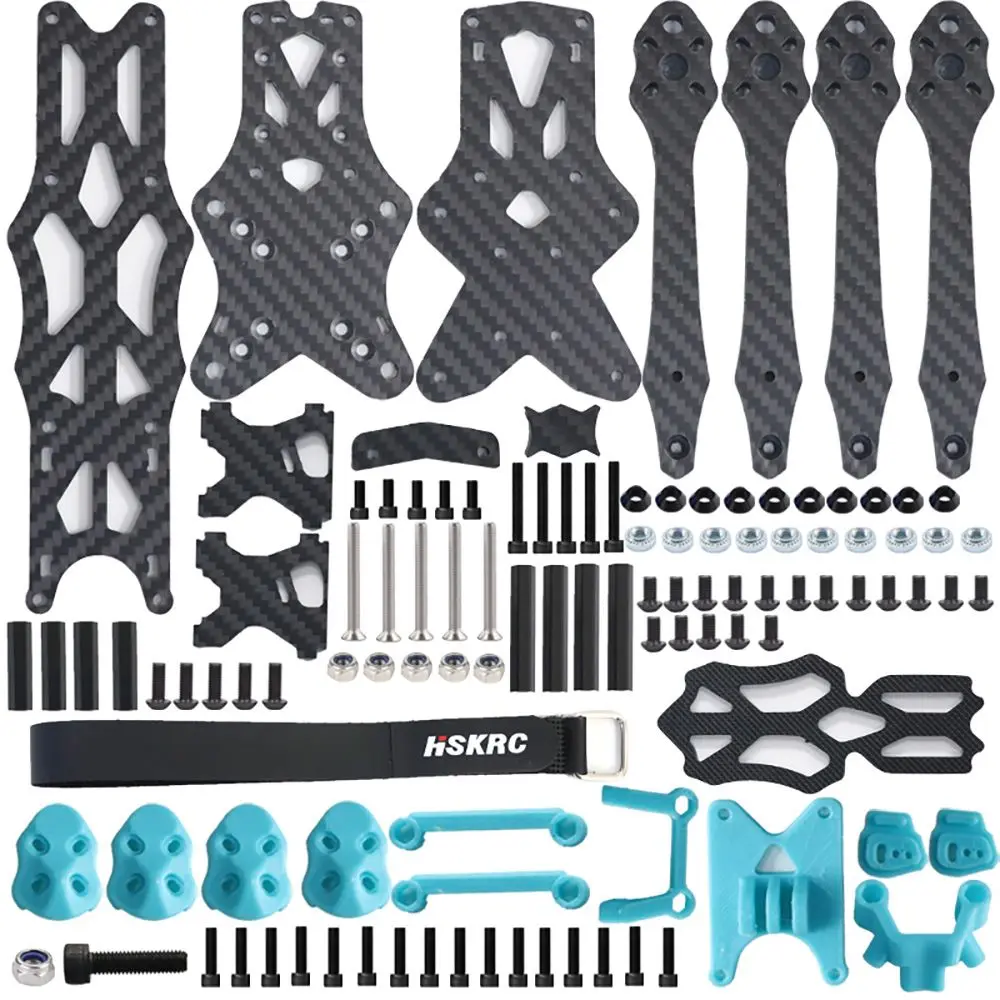 APEX5 5 Inch Carbon Fiber Frame Kit Support DJI O 3 for DIY Freestyle RC FPV Racing Drone