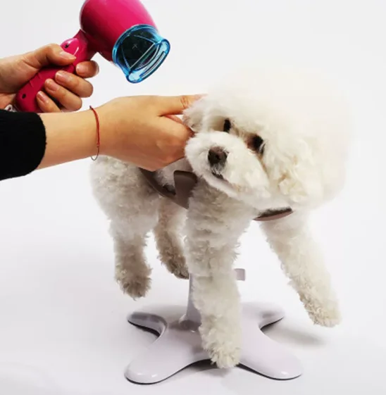 Multi-Function Pet Grooming Table, Dog Fixing Rack With Bathing Nail Care And Hair Drying Station