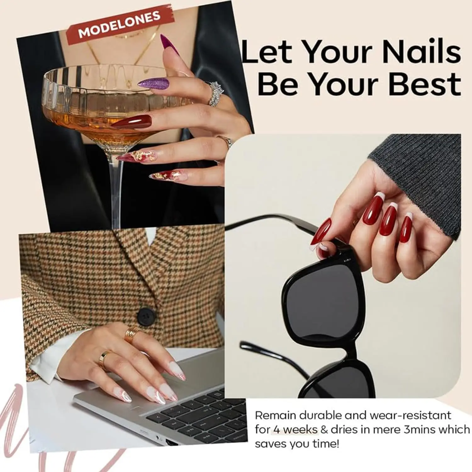 Conjunto de esmaltes em gel 40 peças com 36 cores e casacos superiores para manicure DIY, presente perfeito