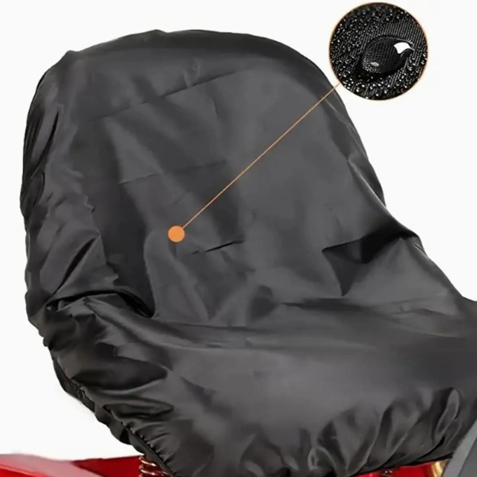 Heavy Duty Lawn Mower Seat Cover Waterproof Oxford Fabric Protective Cover for Riding Tractor Backyard Comfort Fit Sturdy Design