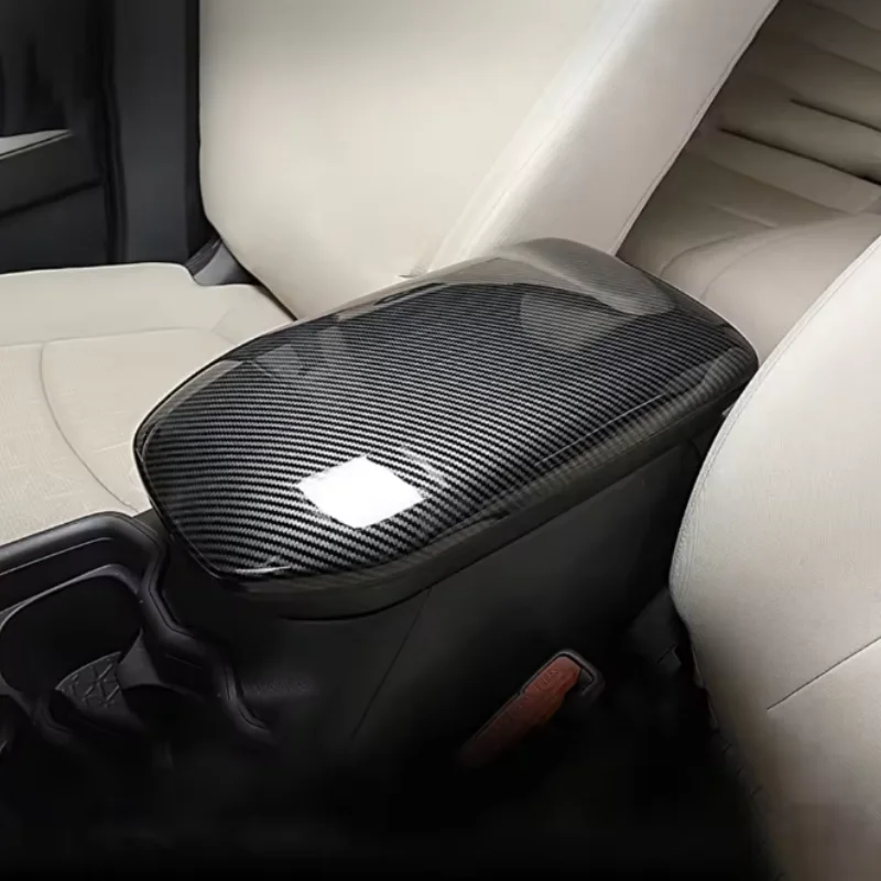 For Toyota RAV4 XA50 2019-2023 RAV 4 Hybrid Car Armrest Box Cover Central Armrests Panel Trim Accessories
