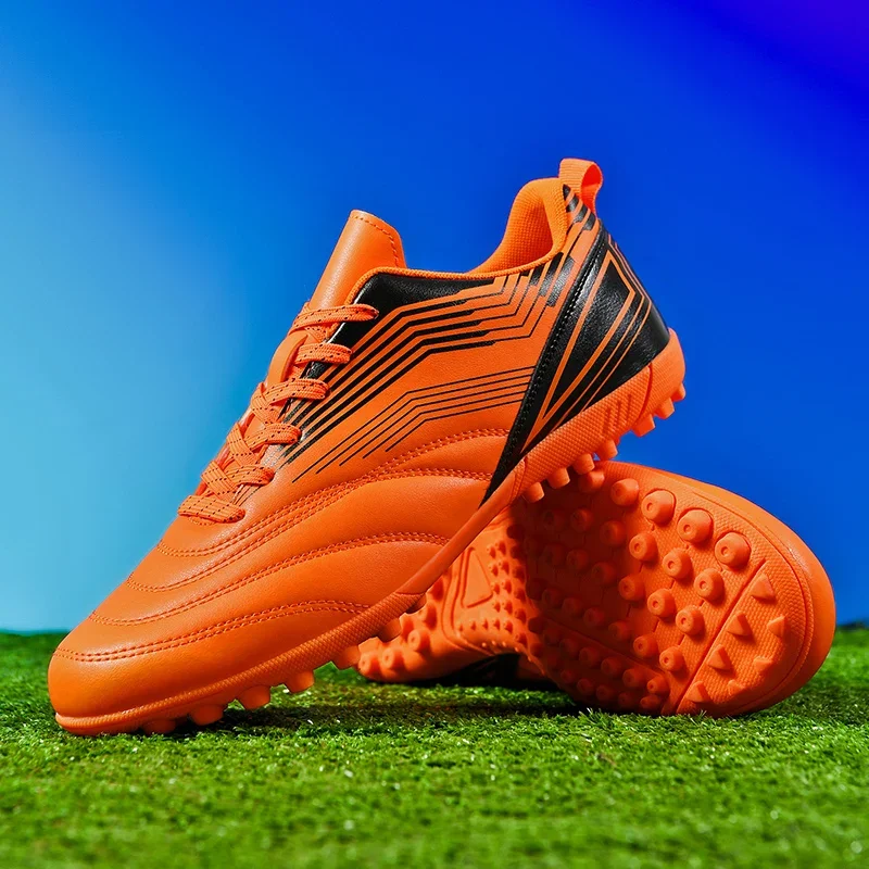 Men Football Boots Futsal Match Soccer Shoes Professional Non Slip Comfortable TF High-quality Training Outdoor Shoes