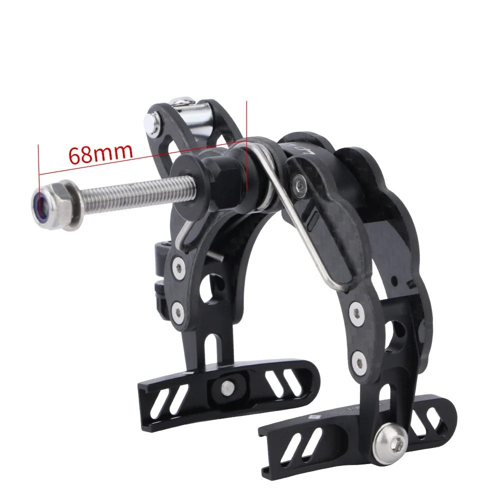 

Lightweight Carbon Fiber C Brake Clamp Pads Essential Bicycle Brake Device Designed Specifically For Brompton Folding Bike