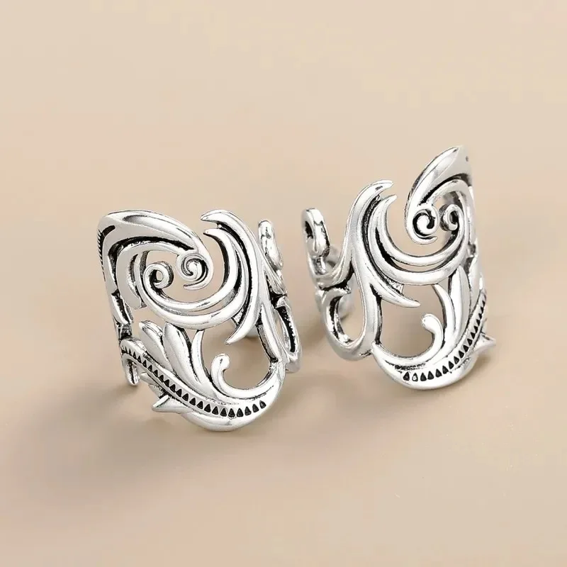 2026 Boho Clip Earrings for Women Aesthetic Pattern Ear Cuffs Newly Designed Hot Trend Female Accessories Daily Wear Jewelry