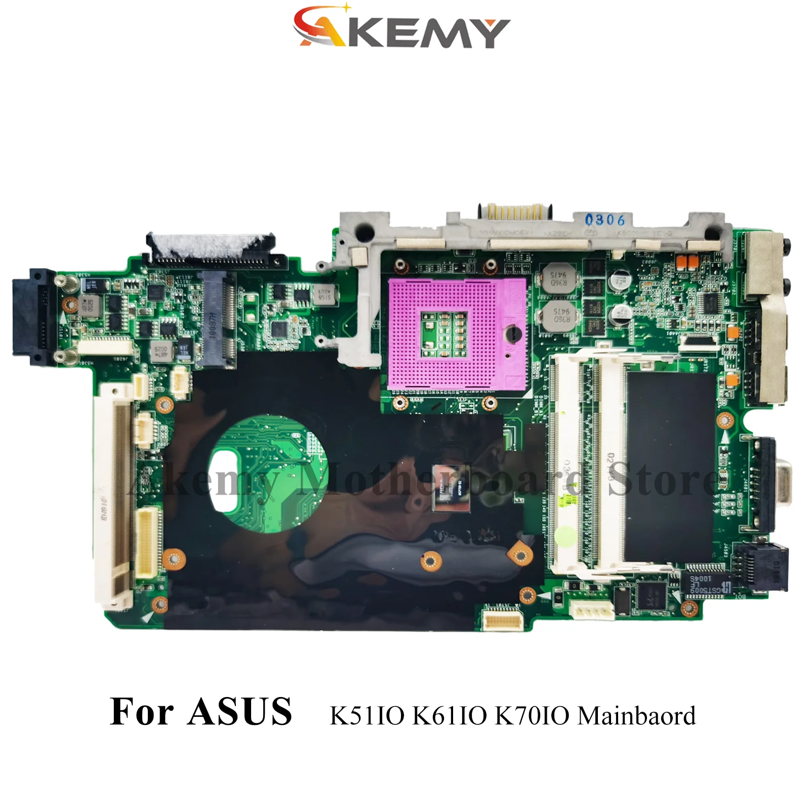 

Материнская плата для ноутбука K51IO для ASUS K51IO K51I, материнская плата для ноутбука Цей товар в наличии, 100% тестирование, ОК, быстрая доставка, высокое качество