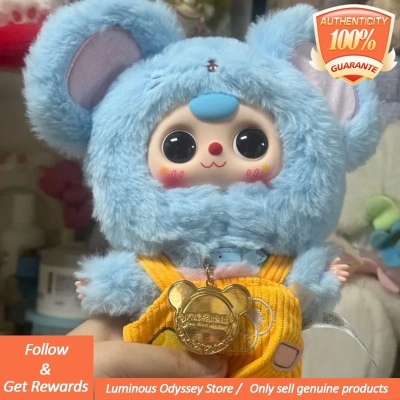 ของแท้เด็กสามปี Zodiac Series กล่องตาบอดเครื่องประดับจี้อินเทรนด์ Figurines Mystery กล่องของเล่นของขวัญตุ๊กตาน่ารักตุ๊กตา