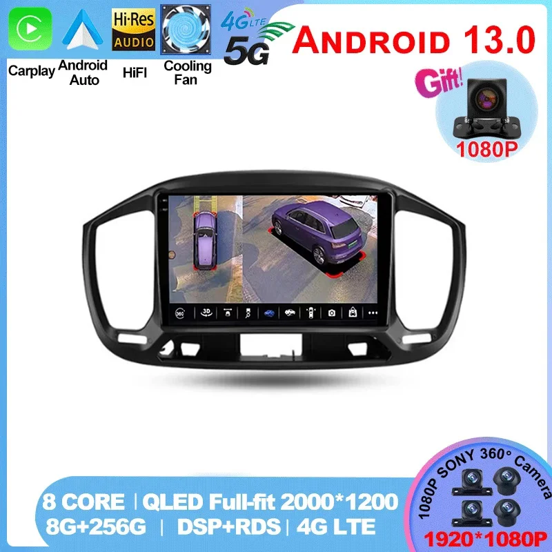 

Android For Fiat Uno 2014 - 2020 Carplay Head Unit Bluetooth Pantalla Car Screen Radio Automotivo GPS Multimedia Stereo Player