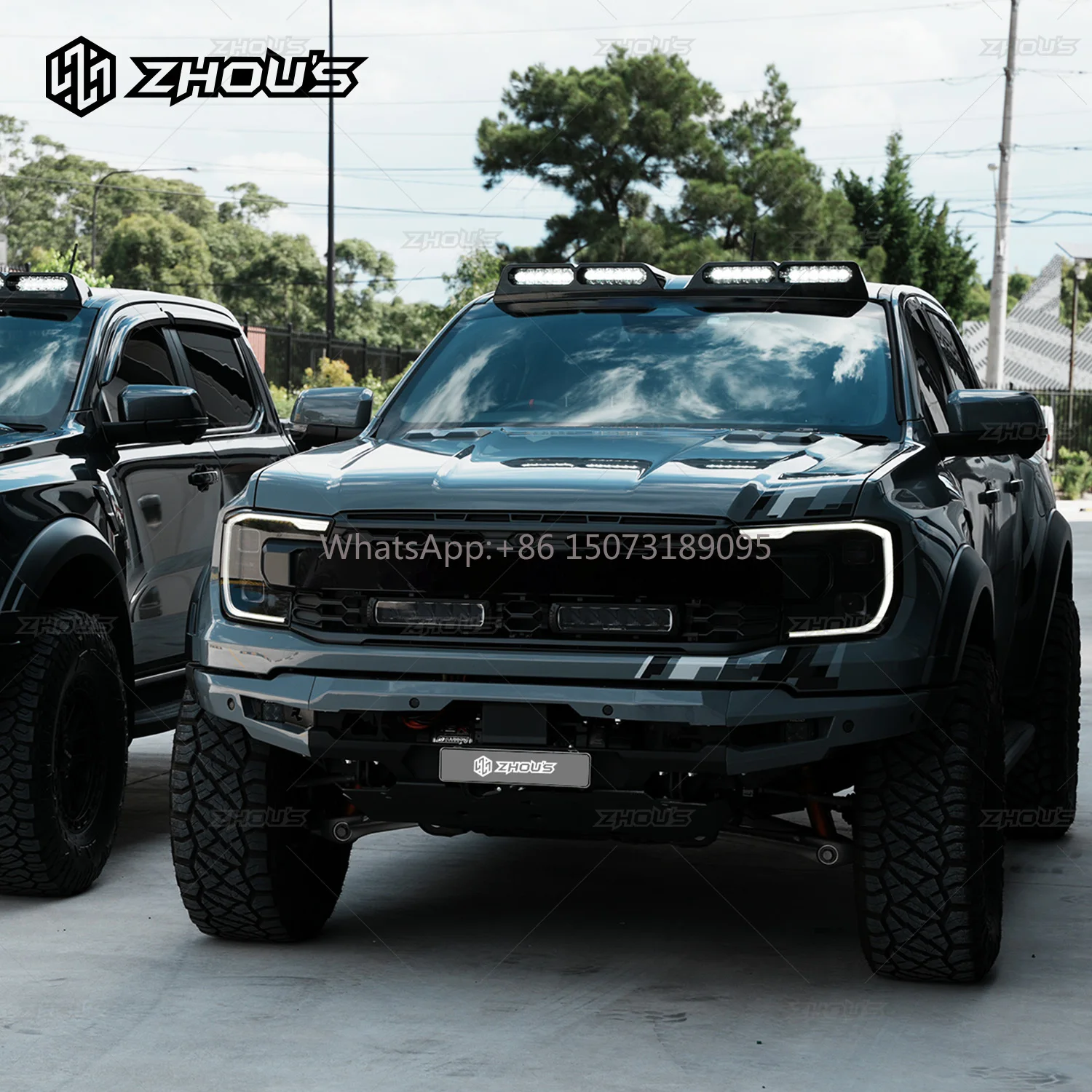 

High Quality Off-Road 4x4 Customized Car Roof Top Light Bar Pod LED Roof Light for Ranger raptor 2023