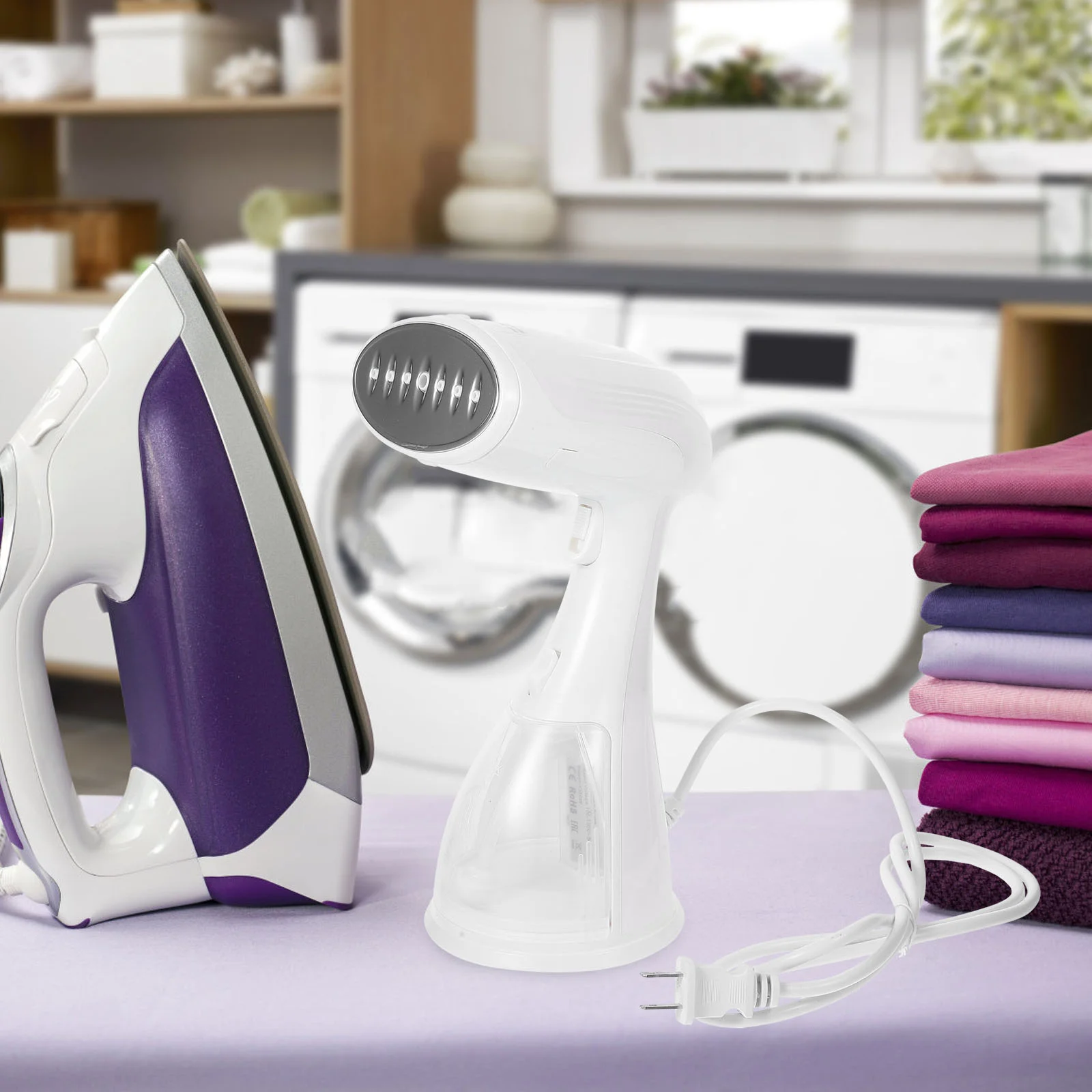 

Handheld Garment Steamer Travel Iron Portable Ironing Machine Electric Abs Mini Student