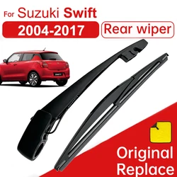 Rear Windshield Windscreen Washer Wiper Arm Blade Set For Suzuki Swift Hatchback 2004-2017 Car Accessories Accsesories