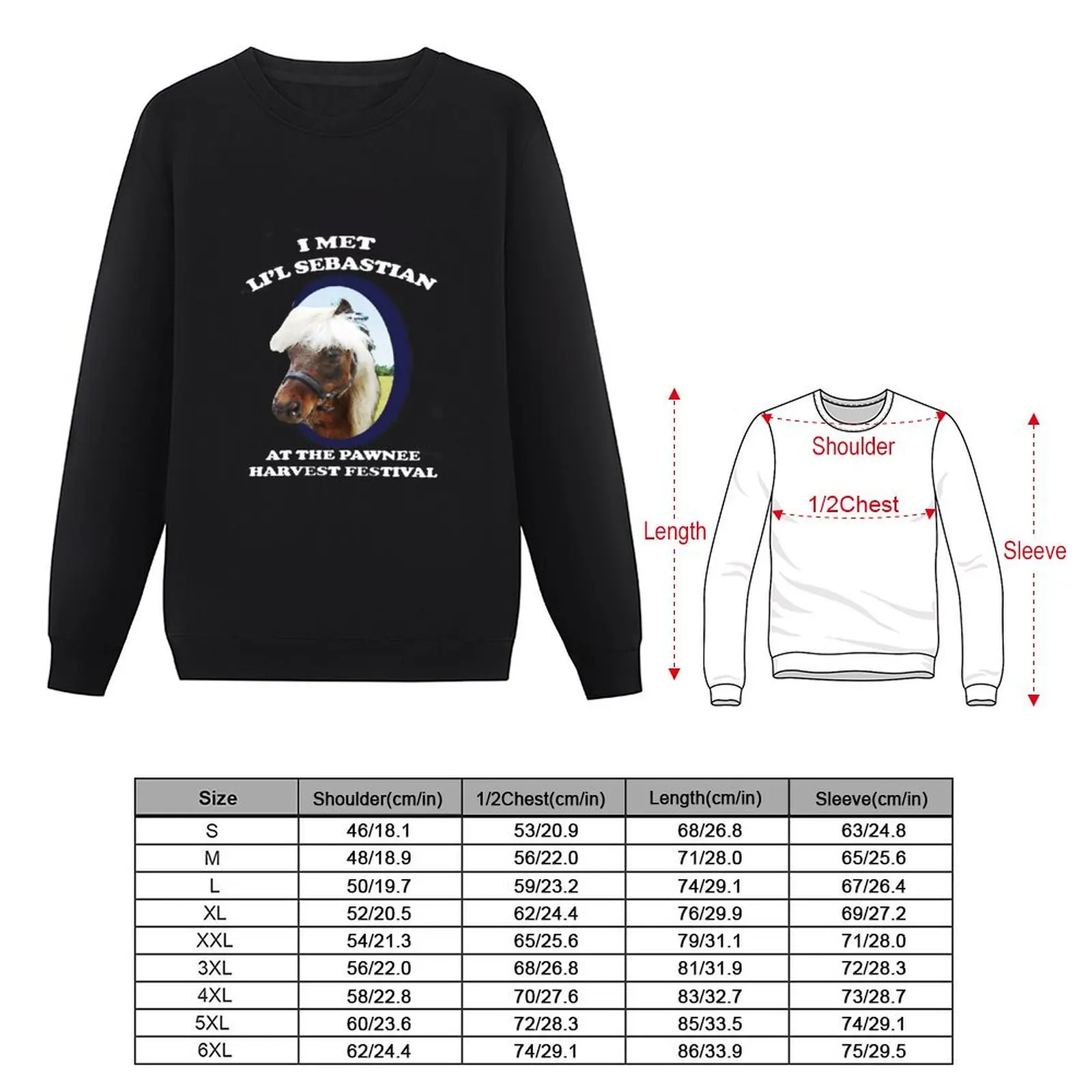 Li'l Sebastian Sweatshirt men's sweat-shirt oversize sweatshirt