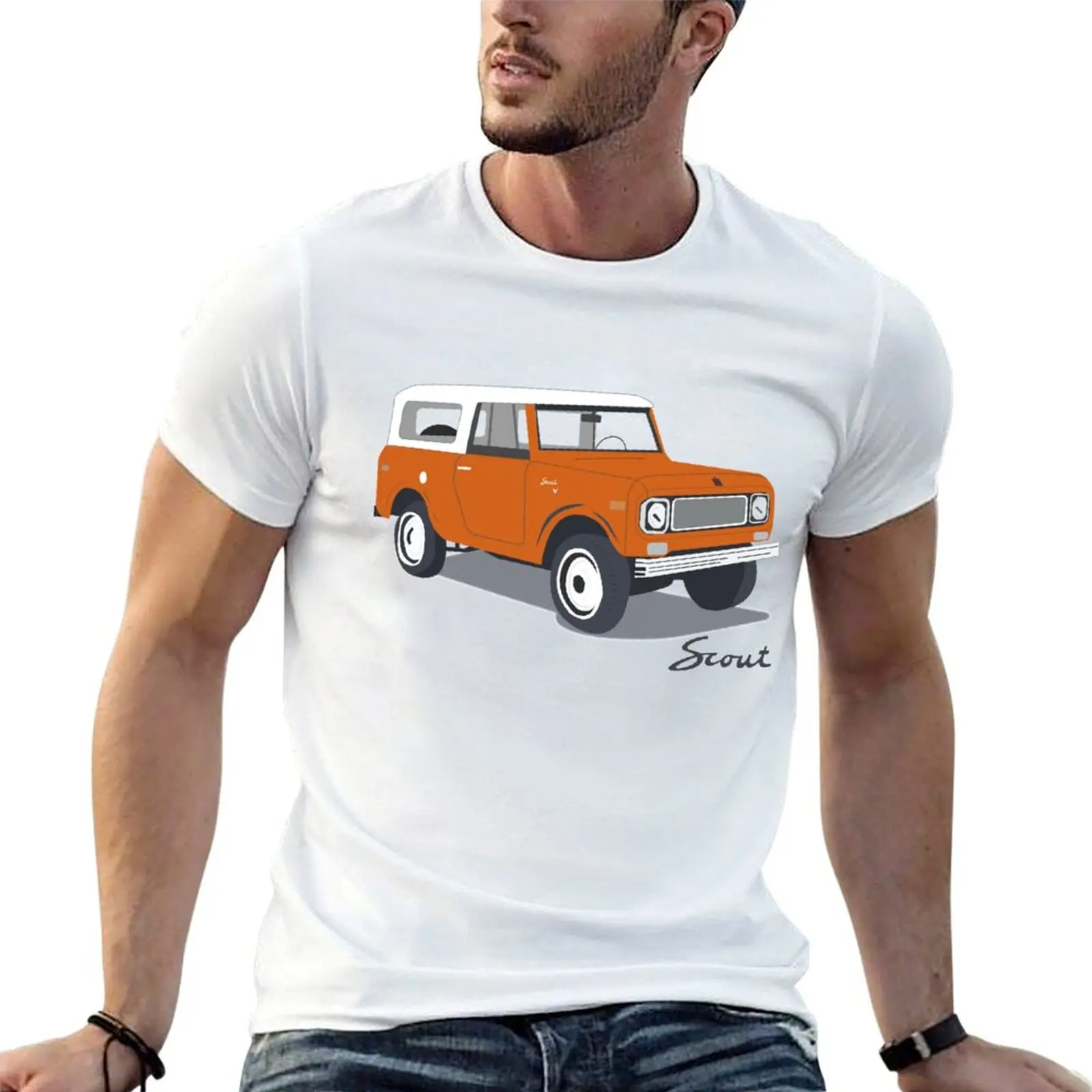 

International Harvester Scout T-Shirt anime tshirt man t shirt cotton T-Shirt