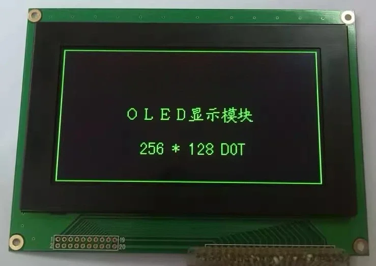 -40 working OLED 4.7 inch display 256128 dot matrix, LCD module