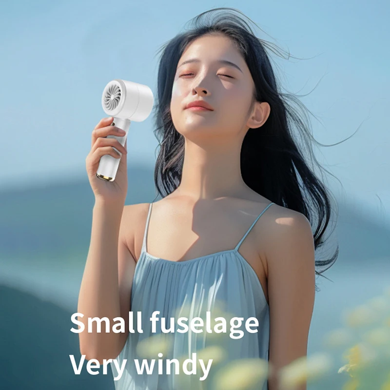 

Высокоскоростной портативный турбовентилятор-кулер Вентилятор 100-скоростная регулировка Высокоскоростной вентилятор Ручной вентилятор Мини-вентилятор 100-уровневая регулировка Портативный