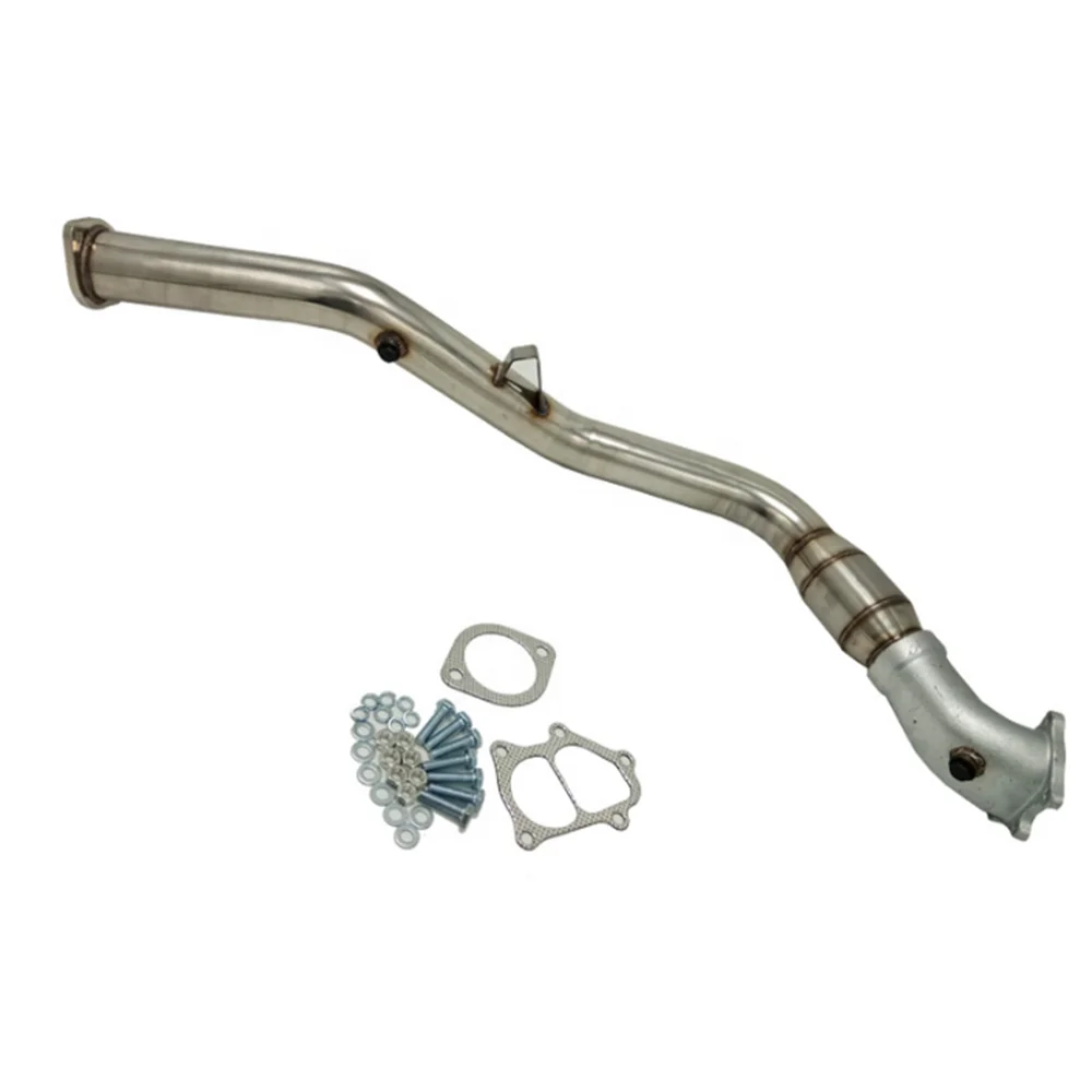 

Совершенно новая автомобильная модификация из нержавеющей стали, выхлопная труба, подходит для Subaru WRX STI 2008-2014 EJ20 EJ25 3 "