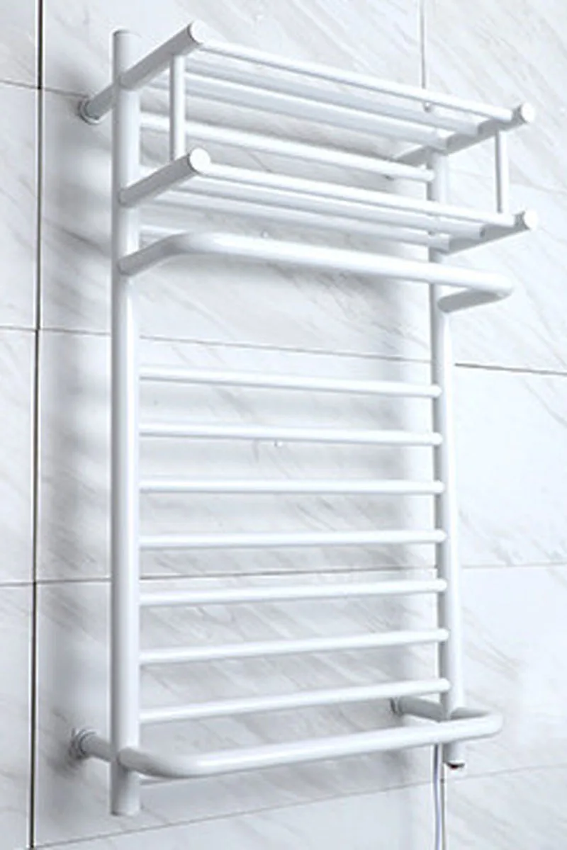 Bathroom Equipment Electric Heated Towel Rack Heated Towel Rail Wall Mounted  Stainless Steel Towel Warmer