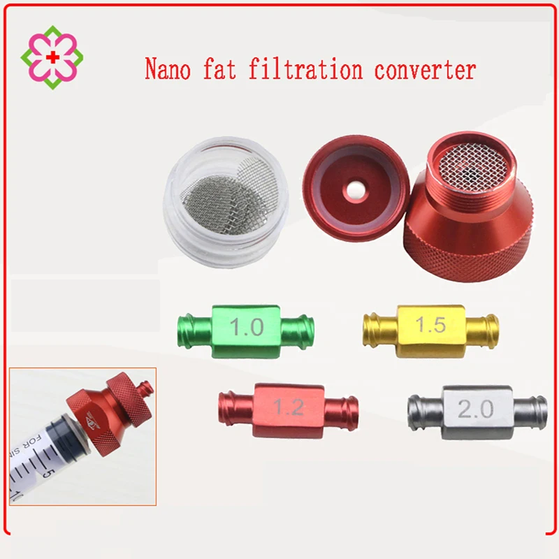 

Facial filling fat emulsification tool fat emulsifier autologous fat filter color nano converter