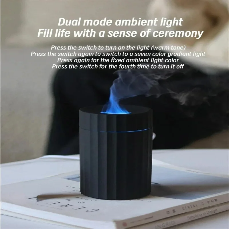 플레임 아로마 테라피 방향제 아로마 디퓨저 에센셜 오일 디퓨저 가전제품