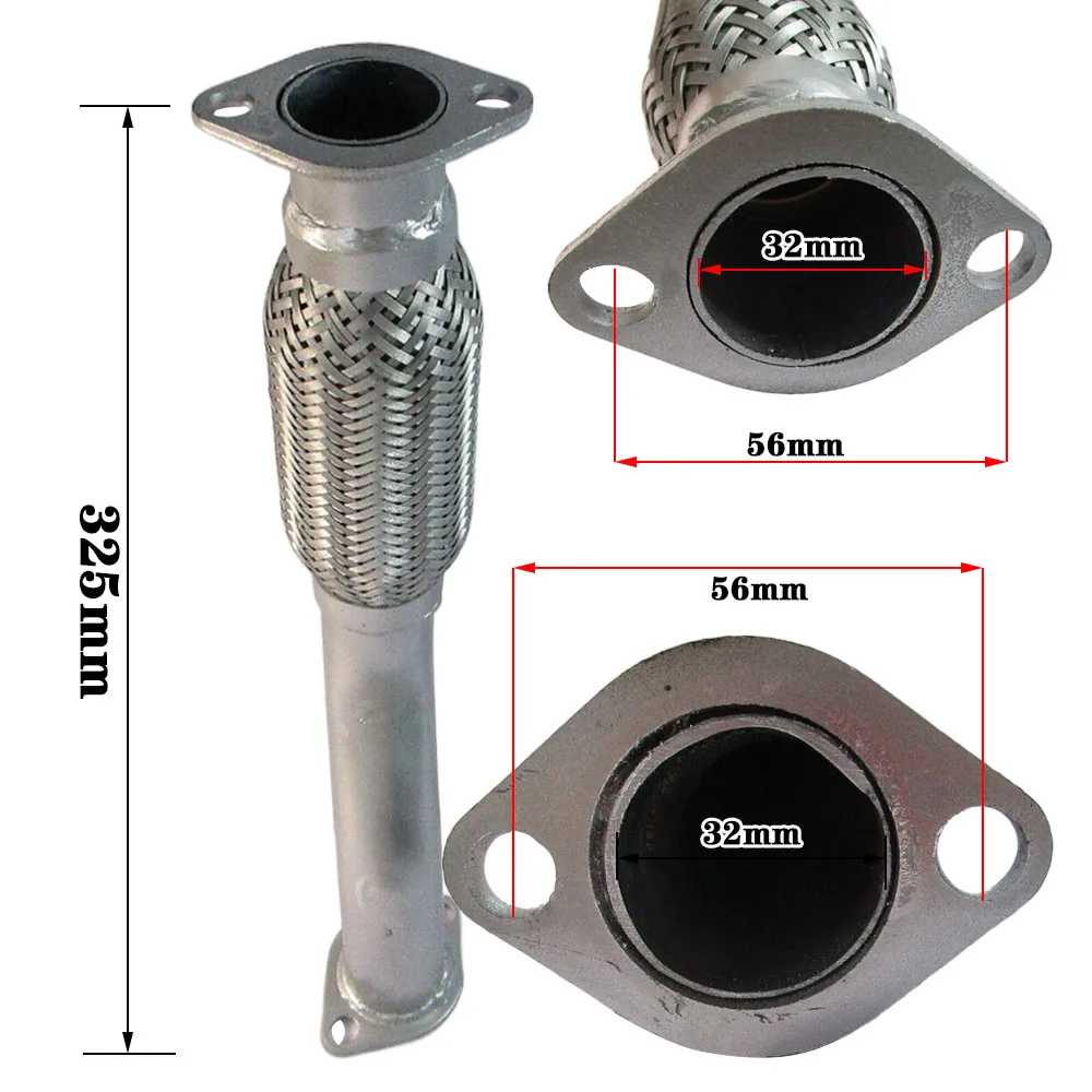 Air cooled diesel generator accessories 5-6.5kw Quiet type motor muffler 186/188 muffler exhaust bellows